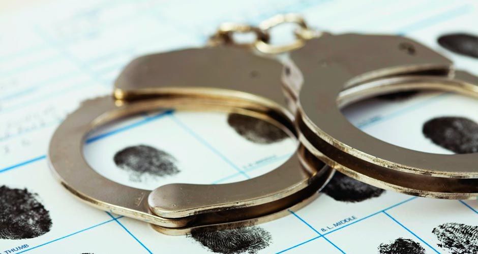 Crime handcuffs carousel